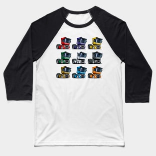 Cartoon truck Baseball T-Shirt